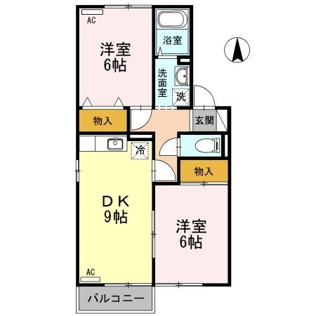 ファミールハイツ２ 間取り図