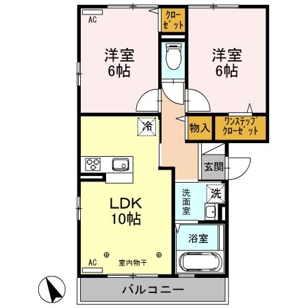 エステイトZEN C 間取り図