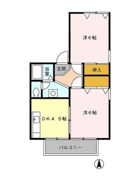 アベニール 間取り図