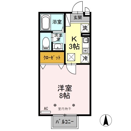 アーバンフラッツ  間取り図
