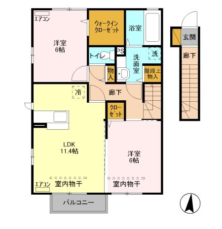 サンクレール 間取り図