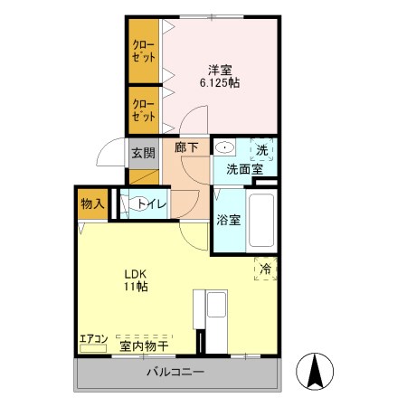 エトワール・トーゼ 間取り図