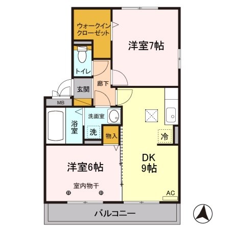 エスポワール 間取り図
