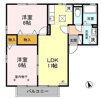 プランタン 間取り図