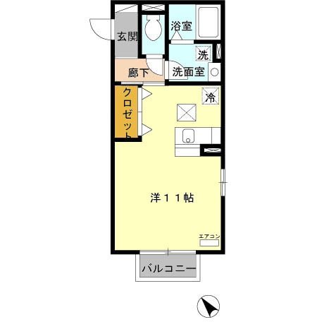 ルミエール和田橋 間取り図