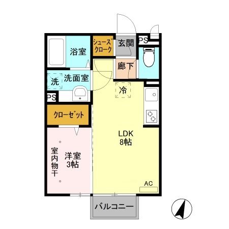 ソナ・ヴェルデⅡ 間取り図