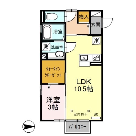 スピネル 間取り図