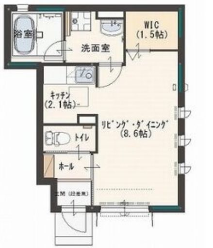 エル・クレール 間取り図