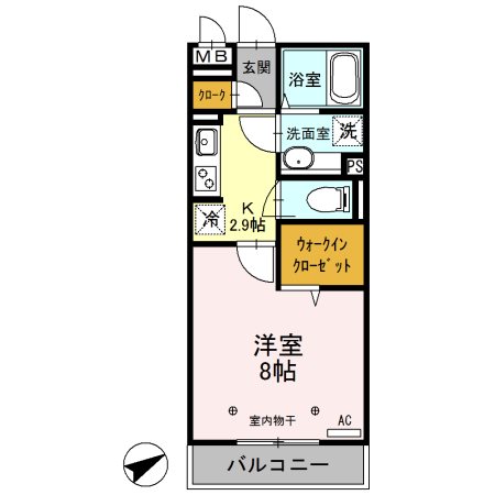 カーサ・プリメーラ 間取り図