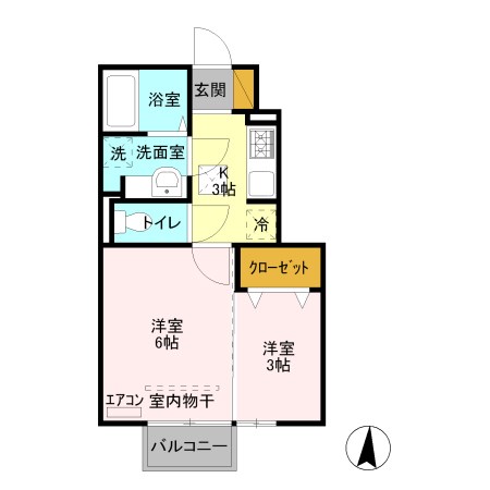 メルヴェーユ 間取り図