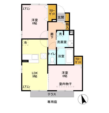 COWZ 間取り図