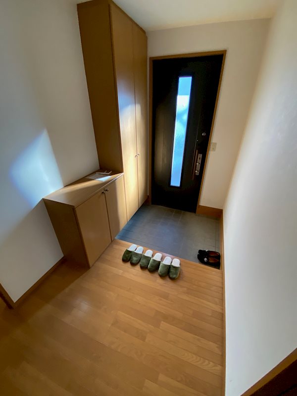 飯塚町谷一貸家住宅001 玄関