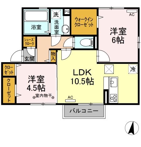 エクセルヒルズ 間取り図