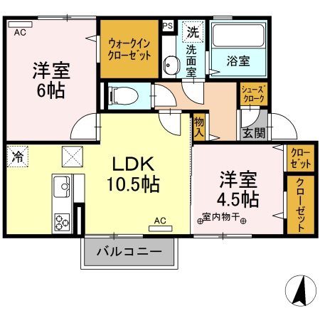 エクセルヒルズ 間取り図