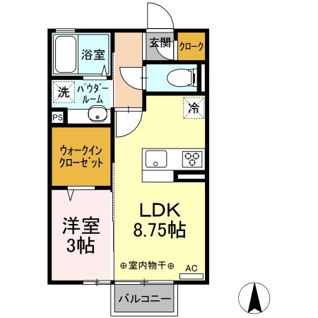 Luna　Rossa 間取り図