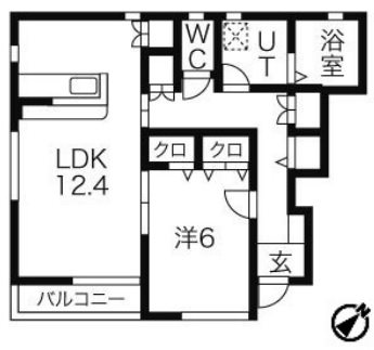 アオ・アクア 間取り図