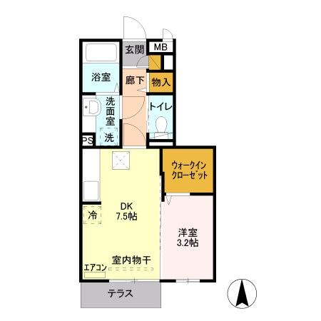 セピアコート 間取り図