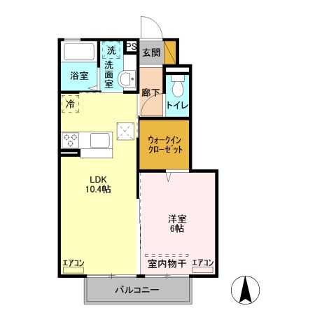 グリーングラス 間取り図