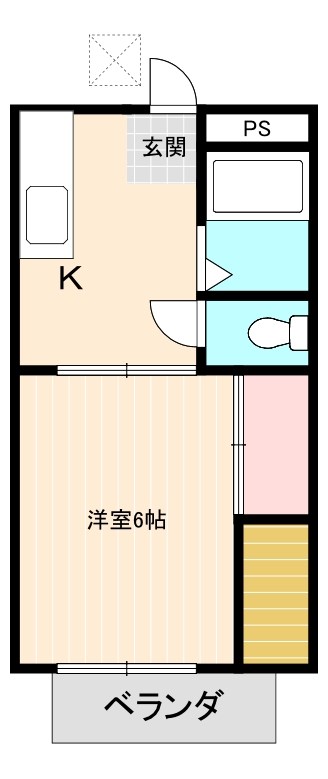 サンシティ少林山108 間取り図