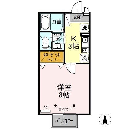 アーバンフラッツ  間取り図