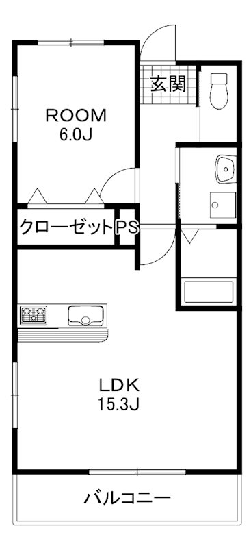 高崎栄町スターレジデンス 間取り図