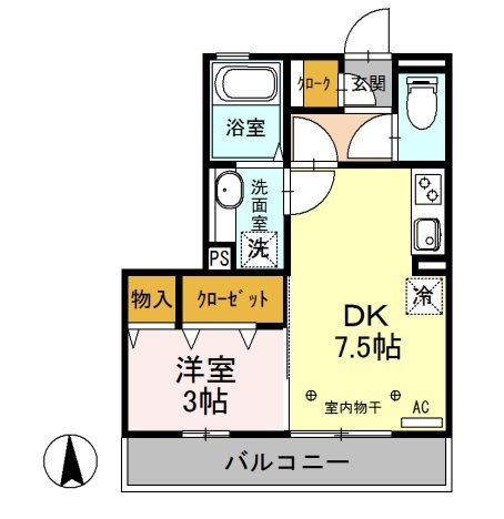 グラン・ブルーエスターテ矢中 間取り図