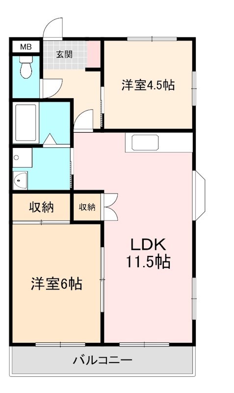 前橋昭和ビル 間取り図