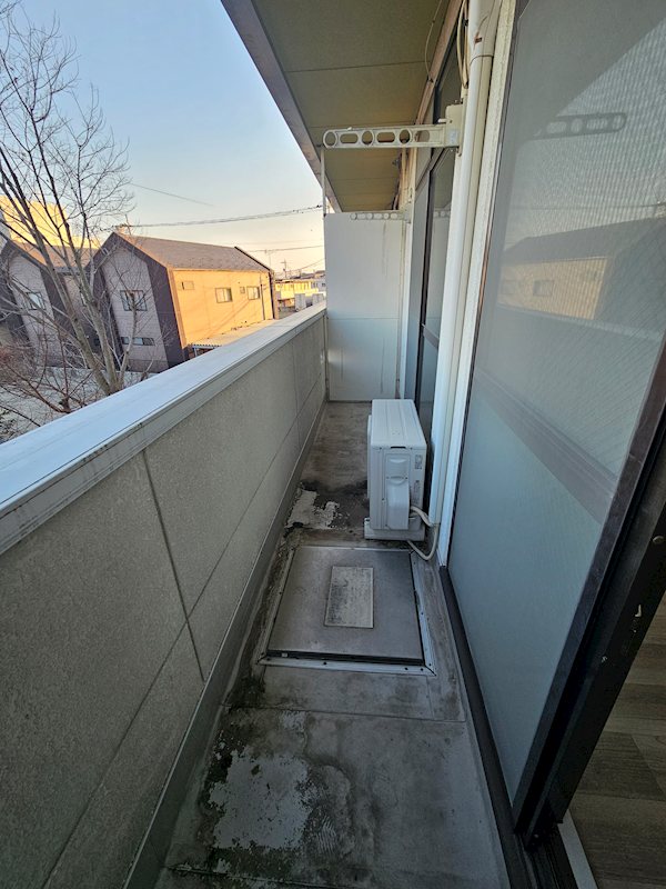 前橋昭和ビル ベランダ