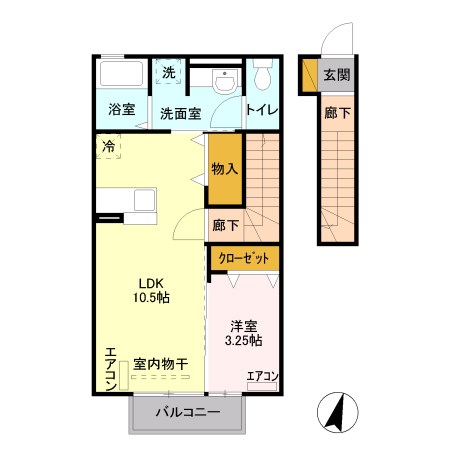 セジュール石倉 間取り図