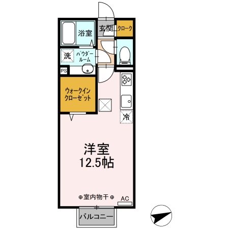 エクシブ高崎 間取り図