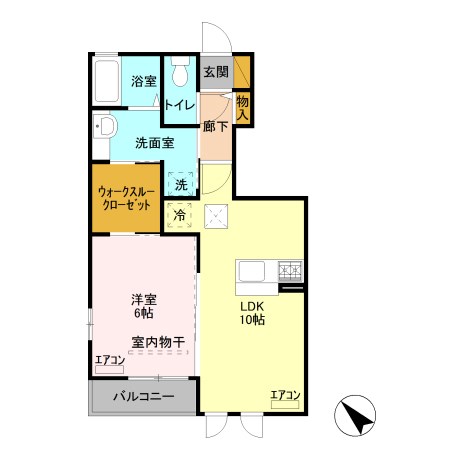 ガーデンハイツリリーフⅡ 間取り図