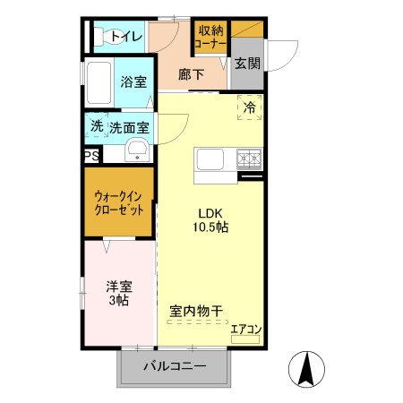 セジュールT・M 間取り図