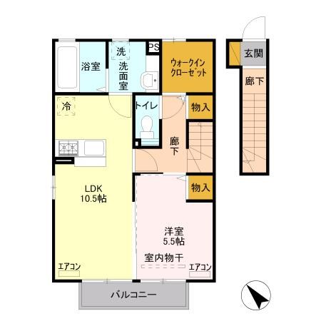 マルヴェシア 間取り図