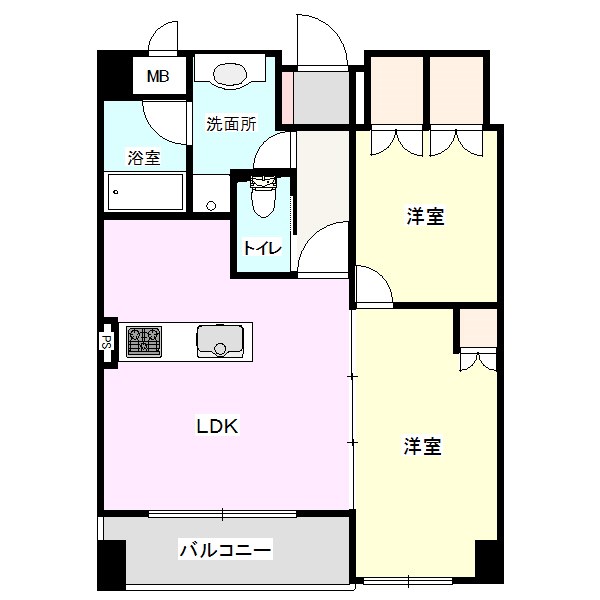 ルアナ元総社 間取り図