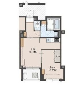 オーベルジュ 間取り図