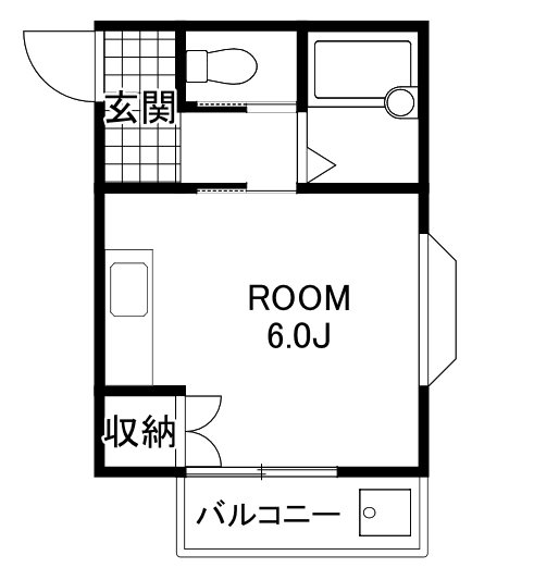 クレアールマンション 間取り図