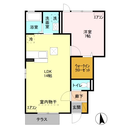 トアロード 2 間取り図