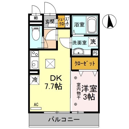 カーサ丸山 間取り図