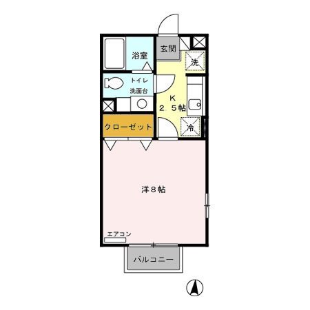 ローレルコートⅢ 間取り図