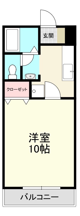 ホワイトコートミオナ 間取り図