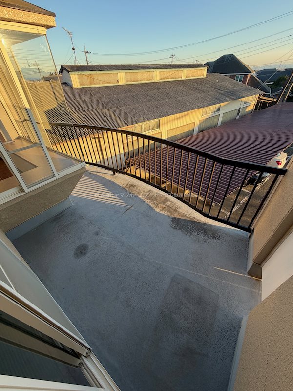 柳沢ハイツ ベランダ