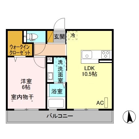 シュシュポルト 間取り図