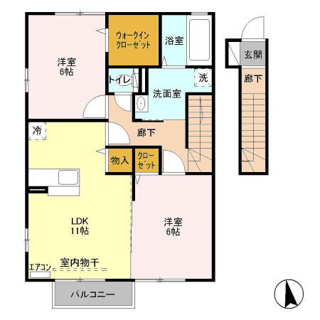 ベルテＫ 間取り図