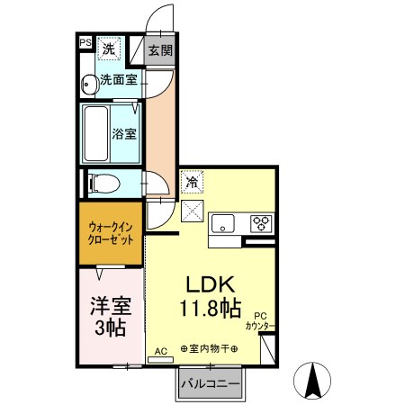 ラゾーナ江田 間取り図