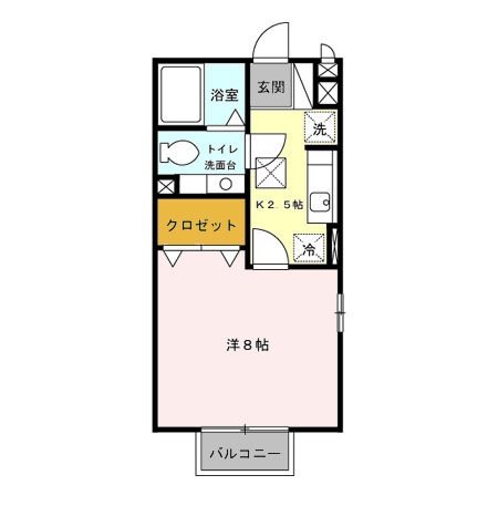 フィーノB  間取り図