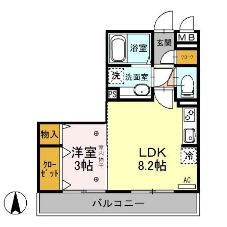 エタルナ倉賀野 間取り図