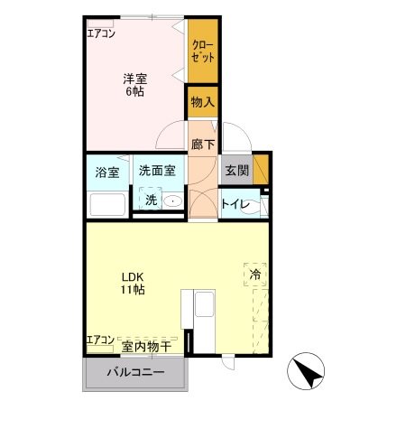 メイプル 間取り図