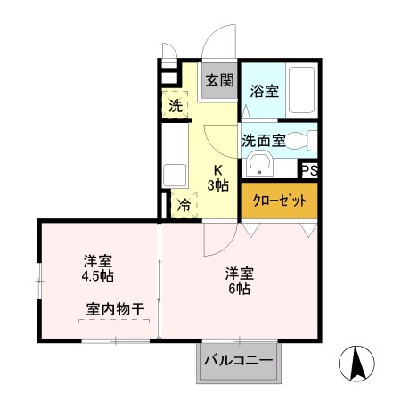 ヘイスティング 間取り図