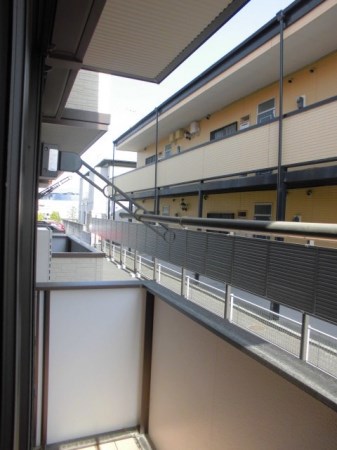 セプトガーデン大渡町 ベランダ