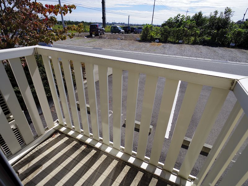 ヴィラ　フォレスタB ベランダ